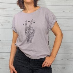NWT ~ KROCHET KIDS Peace Sign Graphic T-shirt